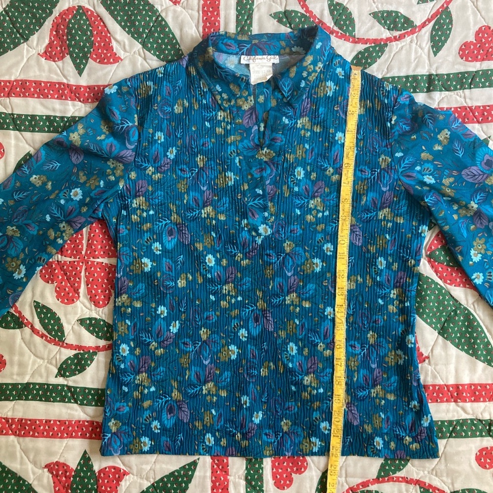 70’s collared blouse - Picture 6 of 8